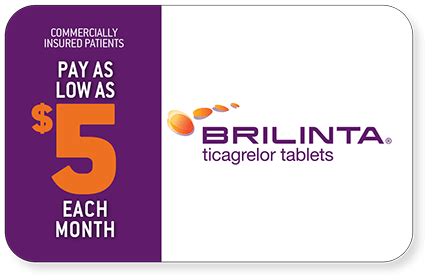 brilinta smart card canada|how much does Brilinta cost.